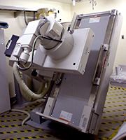 Obrázek fluoroskopu stroje