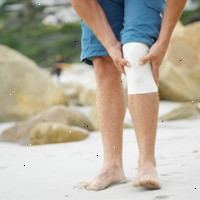 Obrázek ovázanou koleno