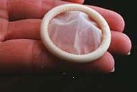Obrázek muže, latex kondomu